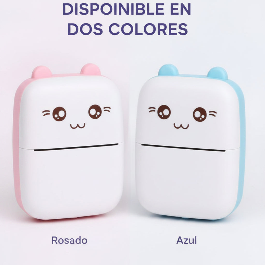 Mini Impresora Térmica Bluetooth Portátil | Sin Tinta