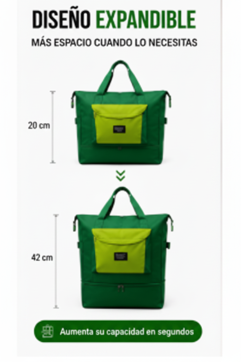 Bolso Expandible de Viaje Multifuncional – Gran Capacidad